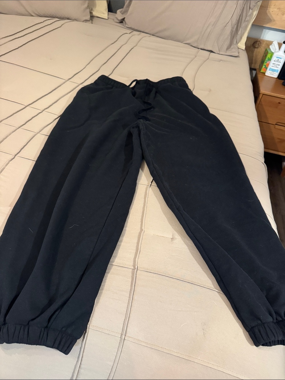 American Eagle Outfitters Black Women's Drawstring Joggers